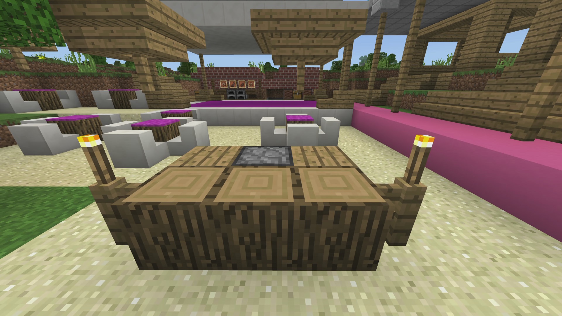 Minecraft  Outdoor  Furniture Tanisha s Craft