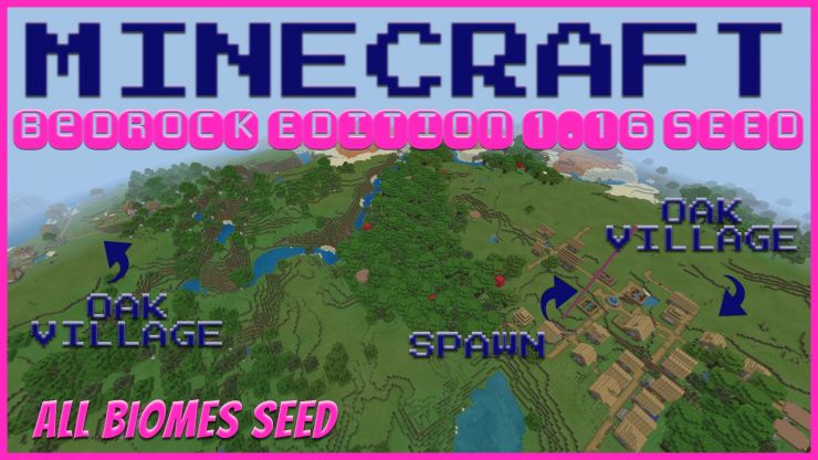 Minecraft Bedrock 1.16 Seed AUG 2020