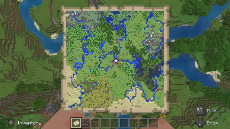 Minecraft Bedrock Seed Showcase November 2019 - Seed 1 Spawn Map