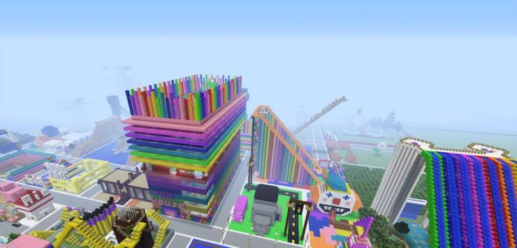 Minecraft Fun House