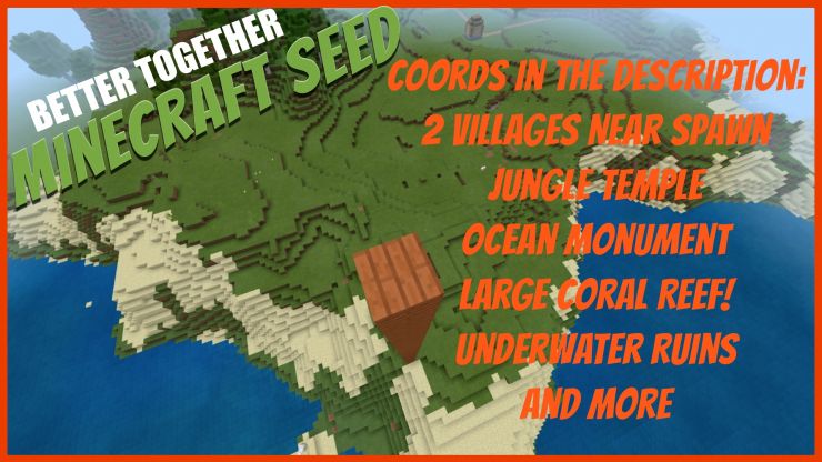 Two Villages Near Spawn Seed Minecraft Better Together