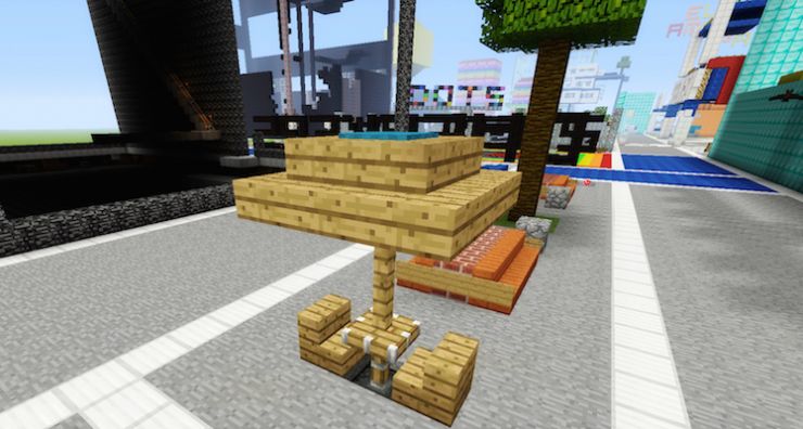 Minecraft Outdoor Furniture