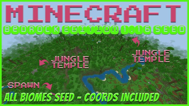 Minecraft Bedrock 1.16 Jungle Seed Jul 2020